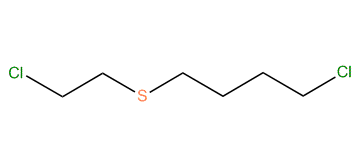 2-Chloroethyl 4-chlorobutyl sulfide